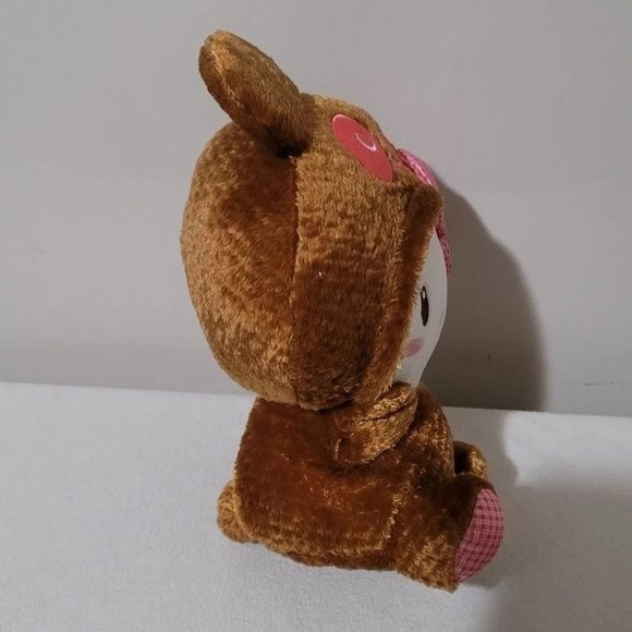 Sanrio hello kitty panda bear plaid plush 2016 - Picture 4 of 11